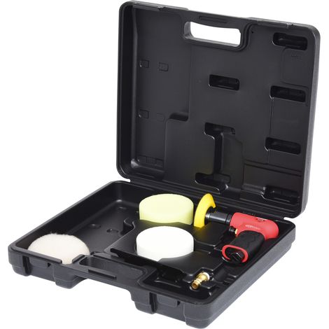 KS Tools 1/4 Mini-Druckluft-Polierer-Satz, 5-tlg. (1/5)