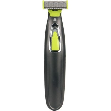 Trimmer de barbe électrique USB Chargement à faible bruit dents doubles de dents à double face hommes Men de réduction outil pour les voyages à domicile
