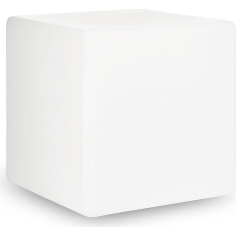 Piantana Moderna Luna Alluminio Bianco 1 Luce E27 D50Cm