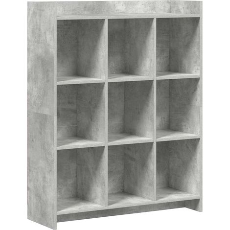 Maison Exclusive - Libreria Grigio Concretè 87,5 x 30 x 111 cm (1/5)