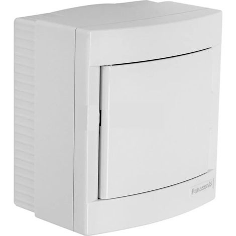 Tableau nu saillie 4 modules PANASONIC porte opaque (1/2)