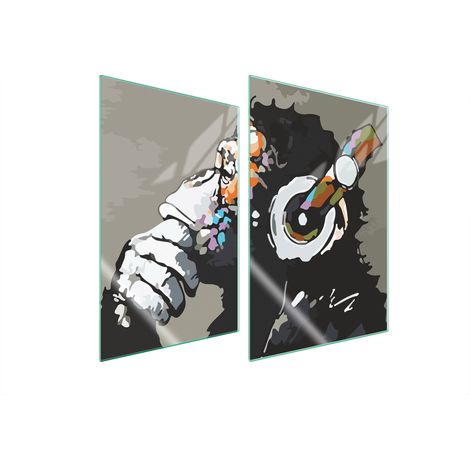 PLACA PROTECTORA DE VIDRIO PARA COCINA 2x35x52 MÚSICA (1/5)