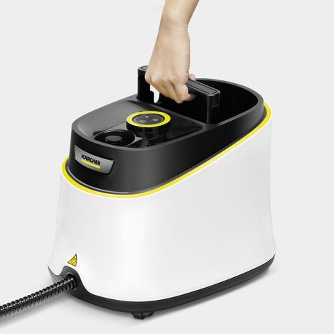 Kärcher – Nettoyeur vapeur SC 3 Deluxe Textile Edition – Prêt en 30 secondes – Élimine 99,999 % des virus – Réservoir d'eau remplissable à tout moment