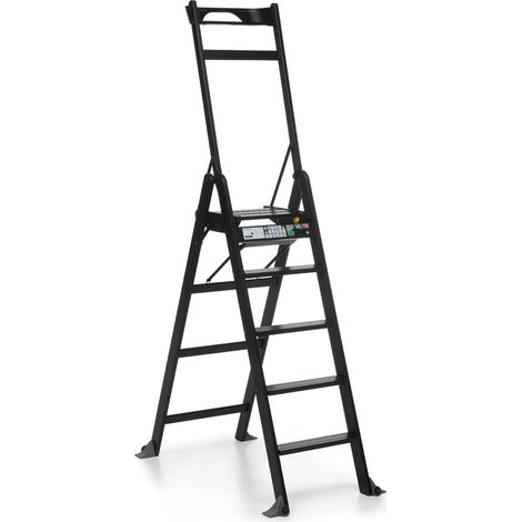 Foppapedretti Lascala 5.0 scala pieghevole, Wengé (1/4)
