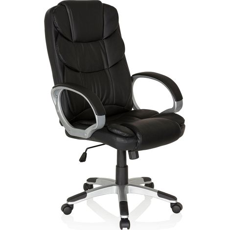 [GEBRAUCHT] B-Ware MyBuero Chefsessel RELAX BY155 Stuhl Bürostuhl Schreibtischstuhl Sessel schwarz (1/2)