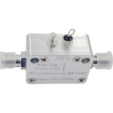 Polarisation coaxiale 10 MHz-10 GHz, bloc CC RF, isolateur RF (1/5)