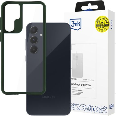 Coque 3mk Satin Armor verte pour Samsung Galaxy A55 5G