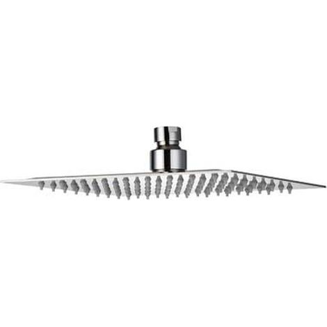 SOFFIONE SLIM H.2 QUADRO INOX - 300x300
