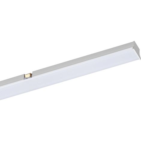 Ideal Lux Lampada da soffitto Stick 1 luce LED integrato bianco metallo