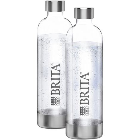 Brita SodaOne Flaschen Packung mit 2 Transparent 1L (1/5)