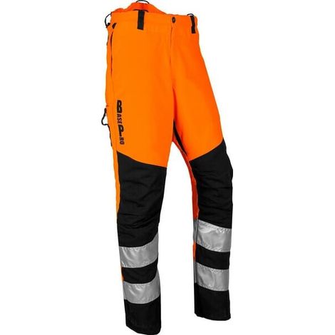 Pantalones silvicultura naranja alta visibilidad 1RQ1 talla L SIP 1RQ1OBM (1/3)