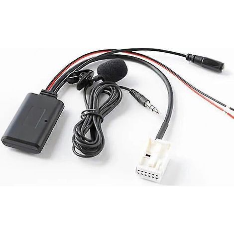 Autoradio-Bluetooth-Musik-AUX-Telefonanruf-Freisprechmikrofon-Adapter für Peugeot, Citroen C1, C2, C3, C4, Blaupunkt/VDO/RD4