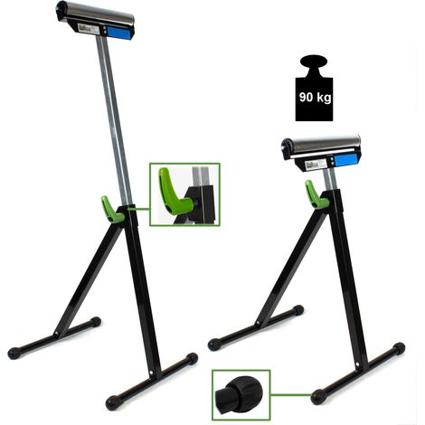 Rollenbock 90 kg höhenverstellbar bis 109cm 30 cm Rollenbreite klappbar Schnellverschluss