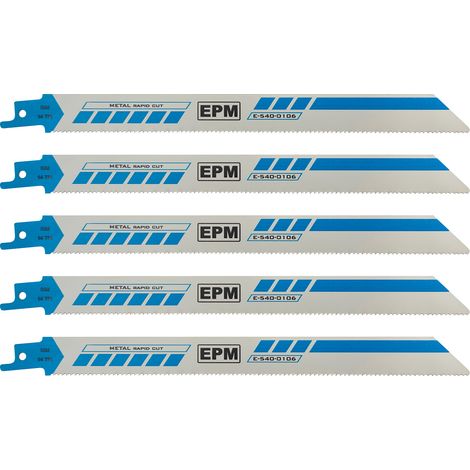 Säbelsägeblatt 225 mm 14 Zähne pro Zoll Metall S1122B 5 Stück - E-540-0106 (1/3)