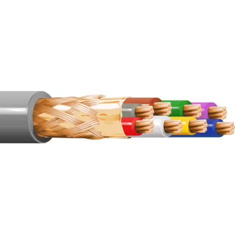 Metro cavo schermato dati 8x0,50 fr2ohh2r16 itc - cc-85grb500