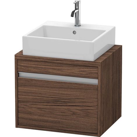 KETHO mobile consolle basso 480x600x480mm noce scuro
