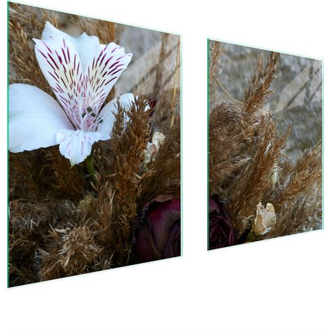PIASTRA PROTETTIVA IN VETRO PER STUFA 85x52 ORCHIDEA (1/5)