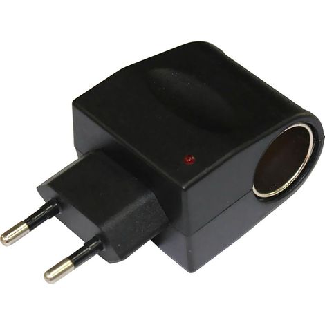 Adaptateur secteur (prise UE, 110-220 V CA) vers prise allume-cigare 12 V CC (1/5)