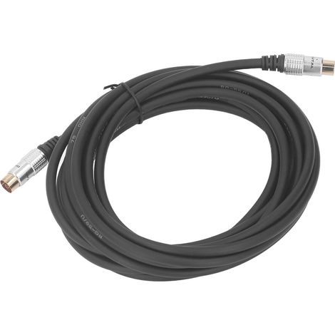 Câble adaptateur coaxial RG59U mâle-femelle TV9,5 mm pour décodeur TV satellite, 5 mètres (1/5)