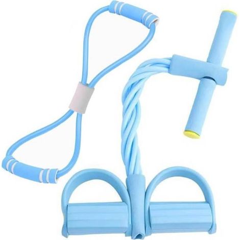 Corde Tension 6 Tubes, Figure 8, Élastique Fitness, pour Gym, Maison (1/5)