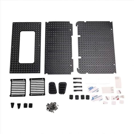 Piezas Decorativas Pour Trx4 - Grille de Phares en Métal Land Rover (1/5)