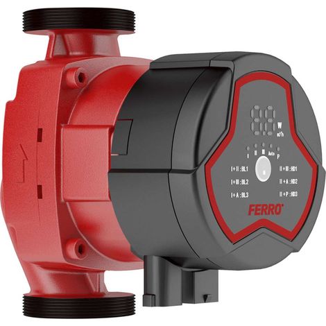 Novaservis - Bomba de circulación electrónica Ferro, tipo 25-60, 130 mm 256130GPA3