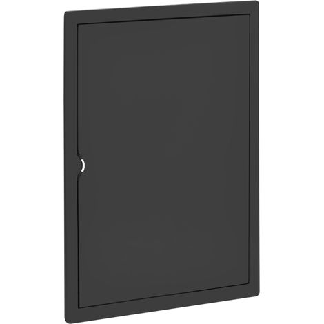 Trappe de visite noire ID-30/40B - 30 x 40 cm - Plastique ABS - Pratique et esthétique (1/5)
