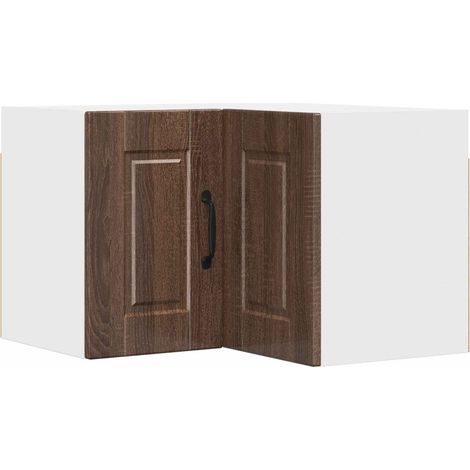 Maison Exclusive - Armario Esquinero de Pared PORTO Roble Marrón