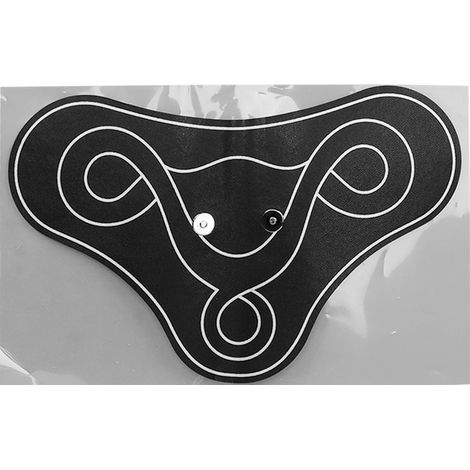 Appareil de tonification musculaire rechargeable USB avec télécommande, microcourant, 8 modes, pour l'entraînement abdominal, des bras et de la taille. (1/5)