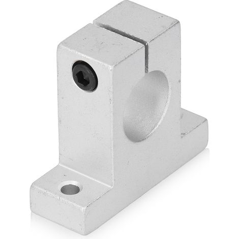 Vertikale lineare Aluminiumhalterung für 25-mm-Stangen, 4-teiliges SK25-Set, Präzisionsachsen-Montagesatz, hochbelastbare Linearführung. (1/5)