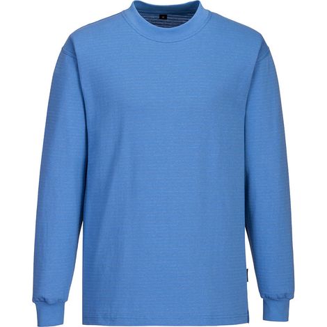 Maglietta a maniche lunghe antistatica ESD Blu Hamilton XL (1/2)