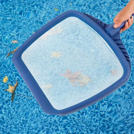 Épuisette à mailles fines pour piscine et bassin à poissons (1/5)