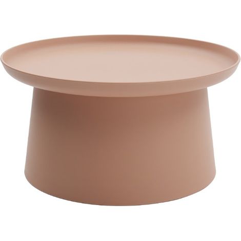 Tavolino Rotondo Polipropilene Rosa (1/3)