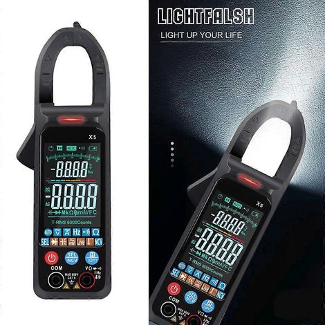 Multimètre à pince indispensable pour les électriciens et les ingénieurs en électronique (1/4)