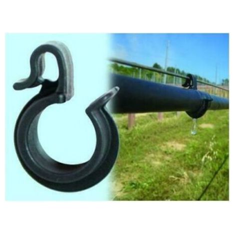 Tropfhaken, 16 mm Durchmesser, für Abflussrohrsets. 500 Stück
