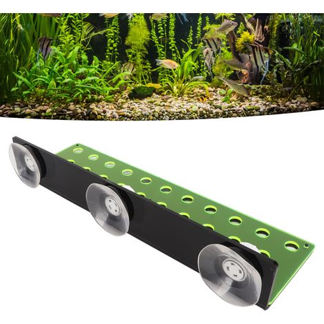 Support en Acrylique avec 32 Fentes pour Coraux SPS Luminescents Vert Fluorescent Double Couche Discrète pour Aquarium-AUTRES (1/5)