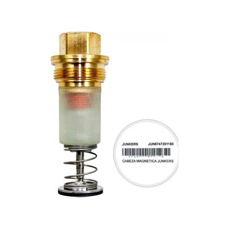 Electroimán de Gas para Caldera Junkers  Repuesto Original Código 8747201185  Actuador de Seguridad para Válvula