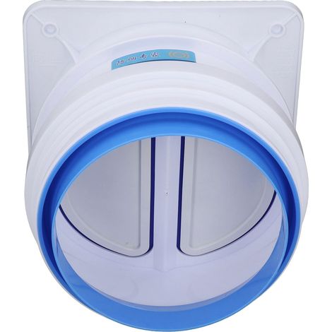 Clapet anti-retour d'air, bloqueur de tirage unidirectionnel, raccord de conduit 160-200mm (1/5)