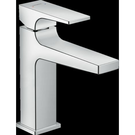Hansgrohe Metropol Einhebel-Waschtischmischer 110mm, 5l/min, Hebelgriff, Zugstangen-Ablaufgarnitur, Chrom (1/2)