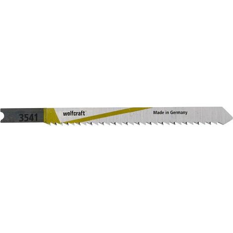 Wolfcraft Stichsägeblätter 3541000 100 mm U-Schaft 2 Stück Stichsägeblätter (1/4)