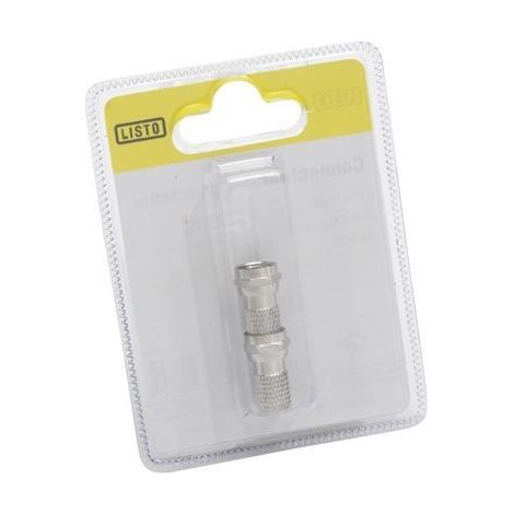 Accessoire - SC - Connecteur Satellite - Mâle/Mâle - 2 Fiches - Avec Joint