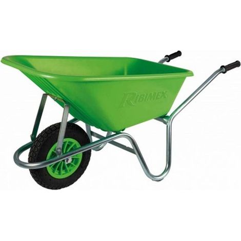 Brouette 100L - Bac  - Non Montée - Pratique et Légère - Ergonomique - D-Work