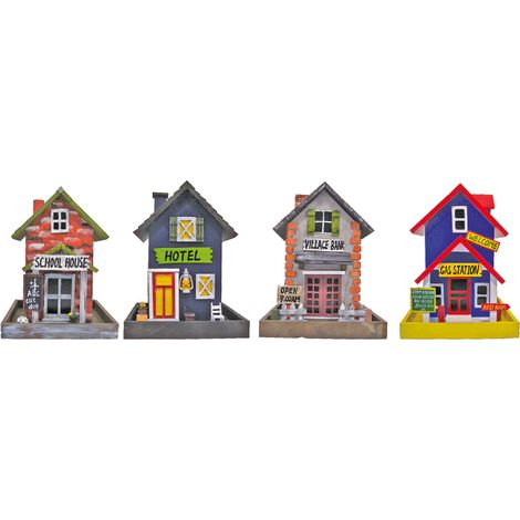 Futterhaus für Vögel, bunt bemalt