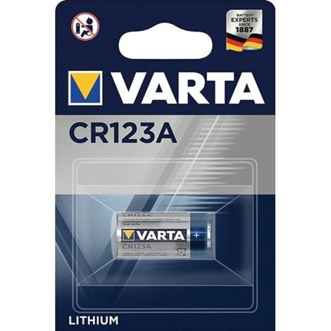 Varta LITHIUM Cylindr. CR123A Bli 1 Fotobatterie CR123A Lithium 1430 mAh 3 V 1 St.
