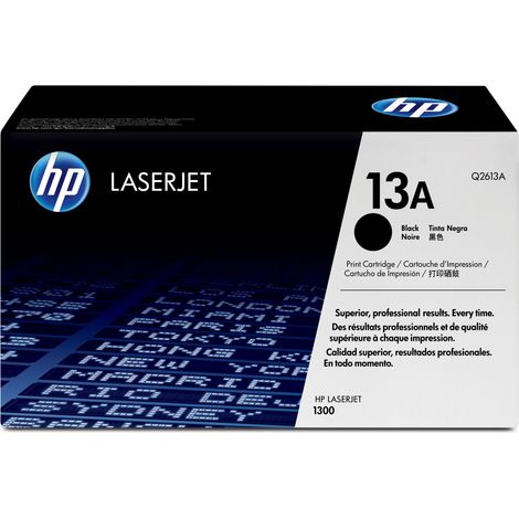 HP Cartridge No 13A HP13A HP 13A Black Schwarz (Q2613A) (1/4)