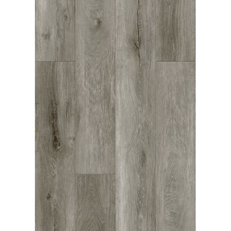 Mexen Riverdale échantillon de panneaux en vinyle 1240 x 182 mm SPC 6,5 mm, sous-couche IXPE 1,5 mm, 4 V-Fuga, Chêne - F1052-S (1/5)