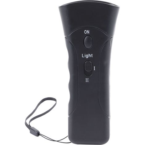 Dispositivo antiladridos ultrasónico con altavoces duales e indicador LED: dispositivo para el adiestramiento y control de perros. (1/5)