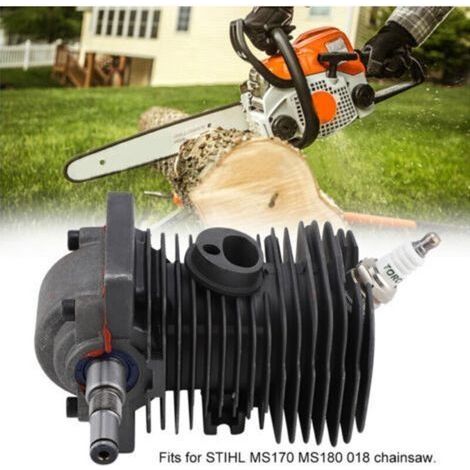 38-mm-Zylinder-Kolben-Kurbelwellenmotor für STIHL MS170 MS180 018 Kettensäge, mit folgenden Spezifikationen: 38 mm, 170 mm (1/4)
