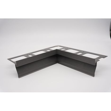 Proterrace fdp h 12,5 mm angolo interno antracite goffrato