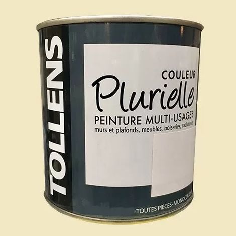 TOLLENS Peinture acrylique multi-usages 'Couleur Plurielle' satin Ingénue 0,5 L (1/2)